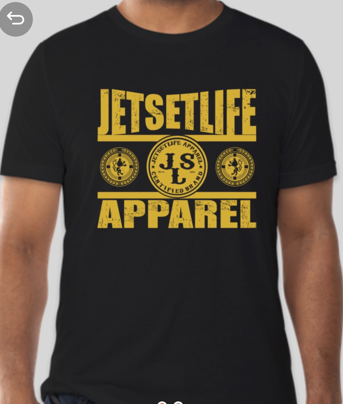 Jetsetlife Apparel Black & Gold
